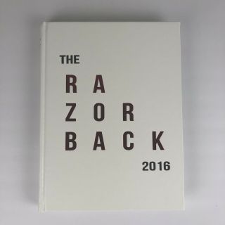 2016 University Of Arkansas Fayetteville Yearbook Annual Book Hogs The Razorback