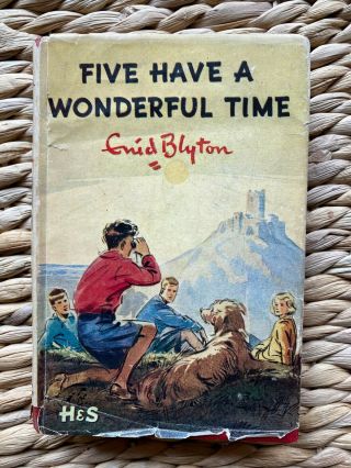 Enid Blyton First Edition Five Have A Wonderful Time Book Famous Five 1952 1st