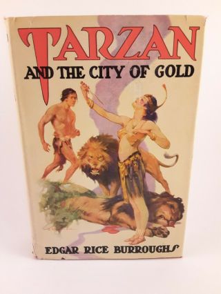Tarzan And The City Of Gold By Edgar Rice Burroughs,  1938 G&d