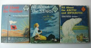All About The Weather Tannehill/ Stars White/ Arctic & Antarctic Sperry Hc/dj J1