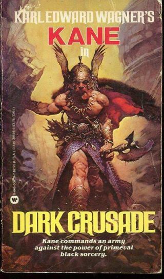 Kane Dark Crusade Karl Edward Wagner Warner 1983 Reissue Paperback Vgc