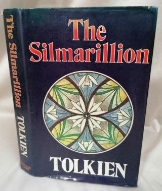 Book - 1st Ed The Silmarillion By J R R Tolkien 1st Ed 1st Uk Print 1977 & Map