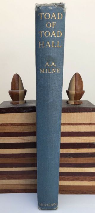 Books - Toad Of Toad Hall - A.  A.  Milne - First Edition - 1929