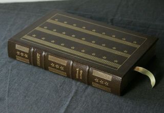 Easton Press Grant Biography By William Mcfeely Leather Bound Book 1981