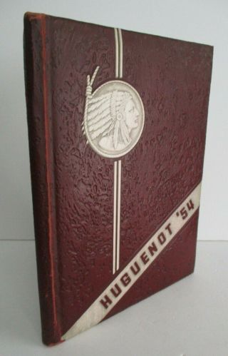 The Huguenot,  1954 Paltz,  Ny High School Yearbook