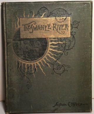 Rare Fully Illustrated " The Swanee River " Book Black Americana