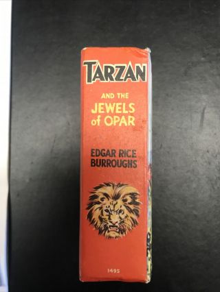 BETTER LITTLE BOOK TARZAN AND THE JEWELS OF OPAR BY Burroughs 1st Edition FINE 2