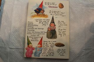Gnomes by Will Huygen,  hardback with dust jacket,  1977,  illustrated 3