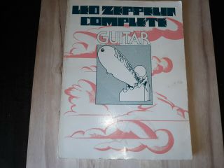 Led Zeppelin Complete Guitar Songbook Sheet Music 1975 Superhype Publishing