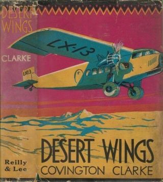 1930 Vtg Aviation Adventure Novel War Pilot Aces Great Airplane Dust Jacket Art