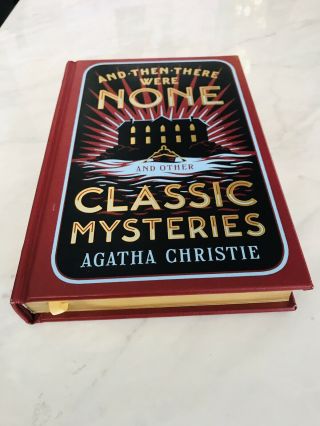 And Then There Were None and Other Classic Mysteries - leather - Agatha Christie 3