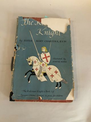 The Adventures Of The Red Crosse Knight By Sister Mary Charitina First Edition
