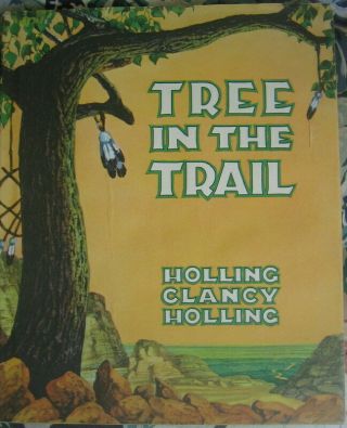 Tree In The Trail By Holling Clancy Holling Hc/dj Santa Fe Trail