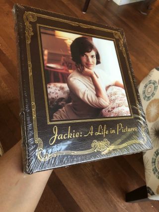 Jackie A Life In Pictures Easton Press Kennedy Onassis Jfk Leather Bound