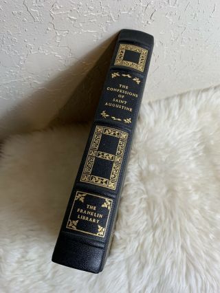 The Confessions of Saint Augustine The Franklin Library Book 1976 2