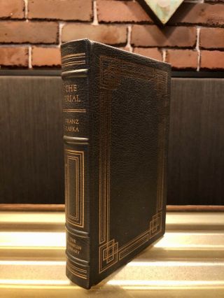 The Trial By Franz Kafka Franklin Library 100 Greatest Books Leather