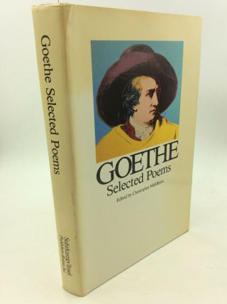 Johann Wolfgang Von Goethe: Selected Poems - Middleton,  1983 - Andy Warhol Cover