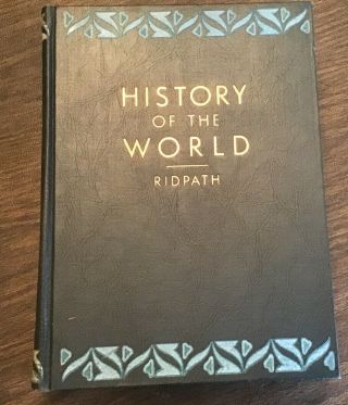 Ridpath’s Volume Ii History Of The World By John Clark Ridpath,  Ll.  D. ,  C 1936