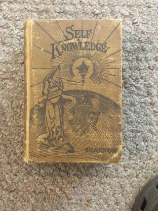 1913 Antique Book " Self Knowledge Guide To Sex Instruction,  Vital Facts Of Life "
