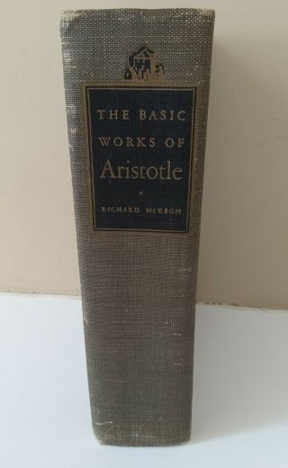 The Basic Of Aristotle By Richard Mckeon 1941 6th Printing