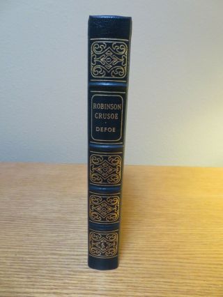 Robinson Crusoe By Daniel Defoe Easton Press 100 Greatest Books Series Leather