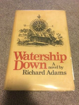 Watership Down By Richard Adams,  First Edition / First Printing Hardcover