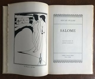 Oscar Wilde Salome Three Sirens Press Aubrey Beardsley Illustrations