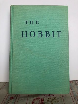 Tha Hobbit Or There And Back Again Illustrated By J.  R.  R.  Tolkien Hardcover 1966
