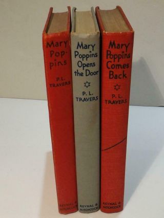 Mary Poppins,  Mary Poppins Opens The Door,  Mary Poppins Comes Back P.  L.  Travers