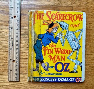1939 Scarecrow & The Tin Woodman Of Oz Princess Ozma Of Oz Frank Baum