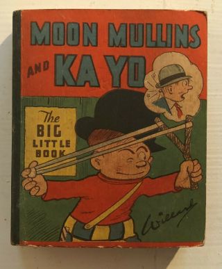 Moon Mullins And Kayo,  Cocomalt Softcover Premium Big Little Book,  1933 Fine