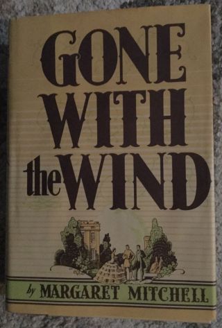 Gone With The Wind Margaret Mitchell Printing Hb Dj 1964 Near Never Read