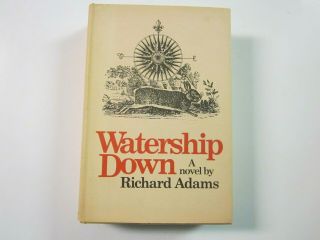 Watership Down By Richard Adams First Edition - Second Printing Hc/dj