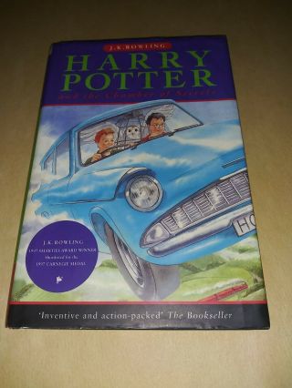 Harry Potter And The Chamber Of Secrets Uk Hb 1st/21