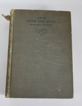 Gone With The Wind Margaret Mitchell 1st Ed June 1936 Macmillan Company