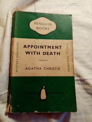 Agatha Christie,  Appointment With Death,  1952,  Vintage Penguin
