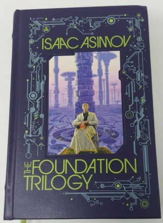 The Foundation Trilogy By Isaac Asimov Hardcover Leather