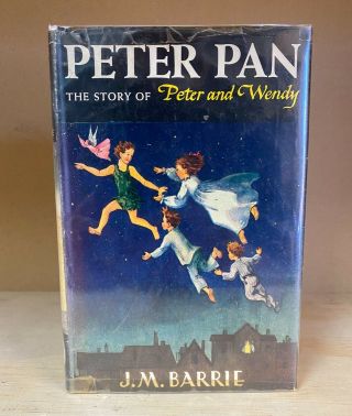 1911 Peter Pan The Story Of Peter And Wendy By J M Barrie Hardback W/dj Grosset