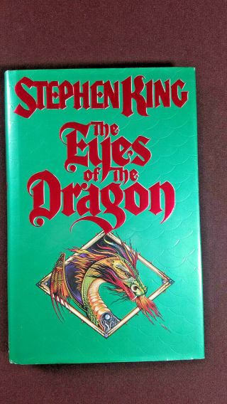 The Eyes Of The Dragon By Stephen King 1987 Viking 1st Edition 1st Printing