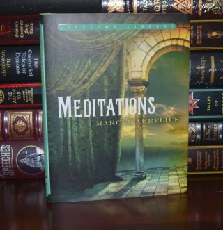 Meditations By Marcus Aurelius Hardcover Dust Jacket Deluxe Gift