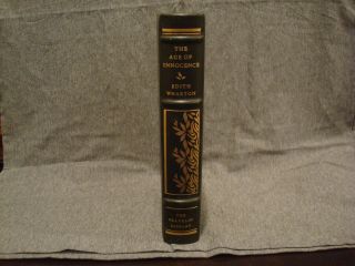 1977 Franklin Library - Limited Ed - The Age Of Innocence - Edith Wharton -