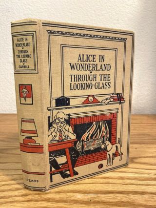 Vintage Alice In Wonderland Through The Looking Glass J.  H.  Sears Early 1900’s