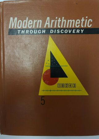 Modern Arithmetic Theough Discovery 5 1964 Edition