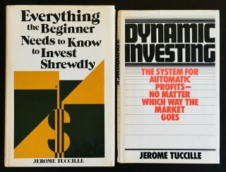 1978 & 1981 Dynamic Investing Wall Street Stock Market Profits 1st Ed.  W/dj