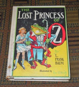 1917 The Lost Princess Of Oz By L.  Frank Baum Illustrated