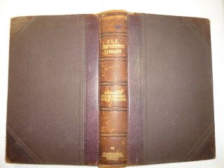1905 I.  C.  S.  Reference Library Steam Engines,  Turbines,  Leather 42 Hc Book