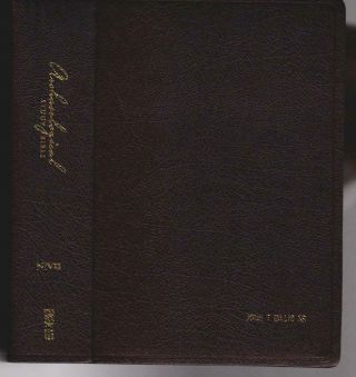 Niv Archaeological Study Bible,  Burgundy Leather,  Gift Box