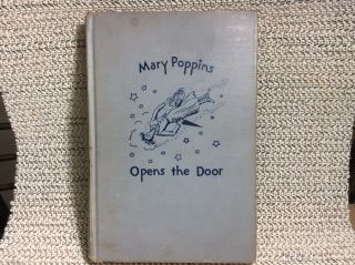 True First Edition ‘mary Poppins Opens The Door’ By P.  L.  Travers 1943