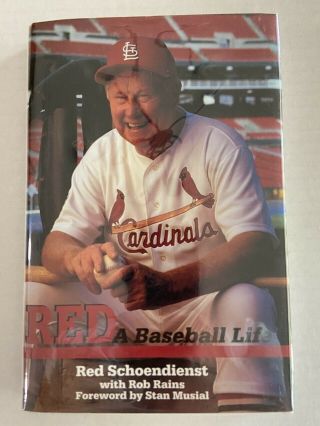 Signed By St.  Louis Cardinals Great And Hall Of Famer Red Schoendienst,  Beauty