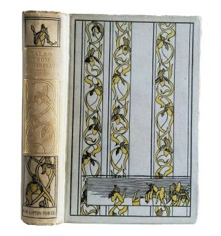 Tales From Shakespeare,  Charles & Mary Lamb Antique Gray Victorian Cover